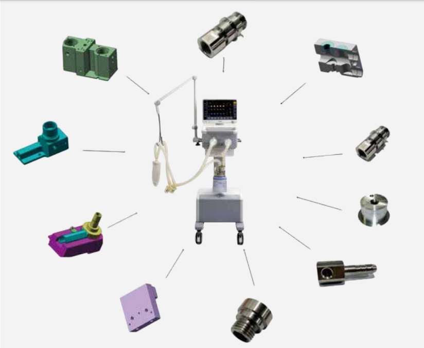 medicininis CNC apdirbimas